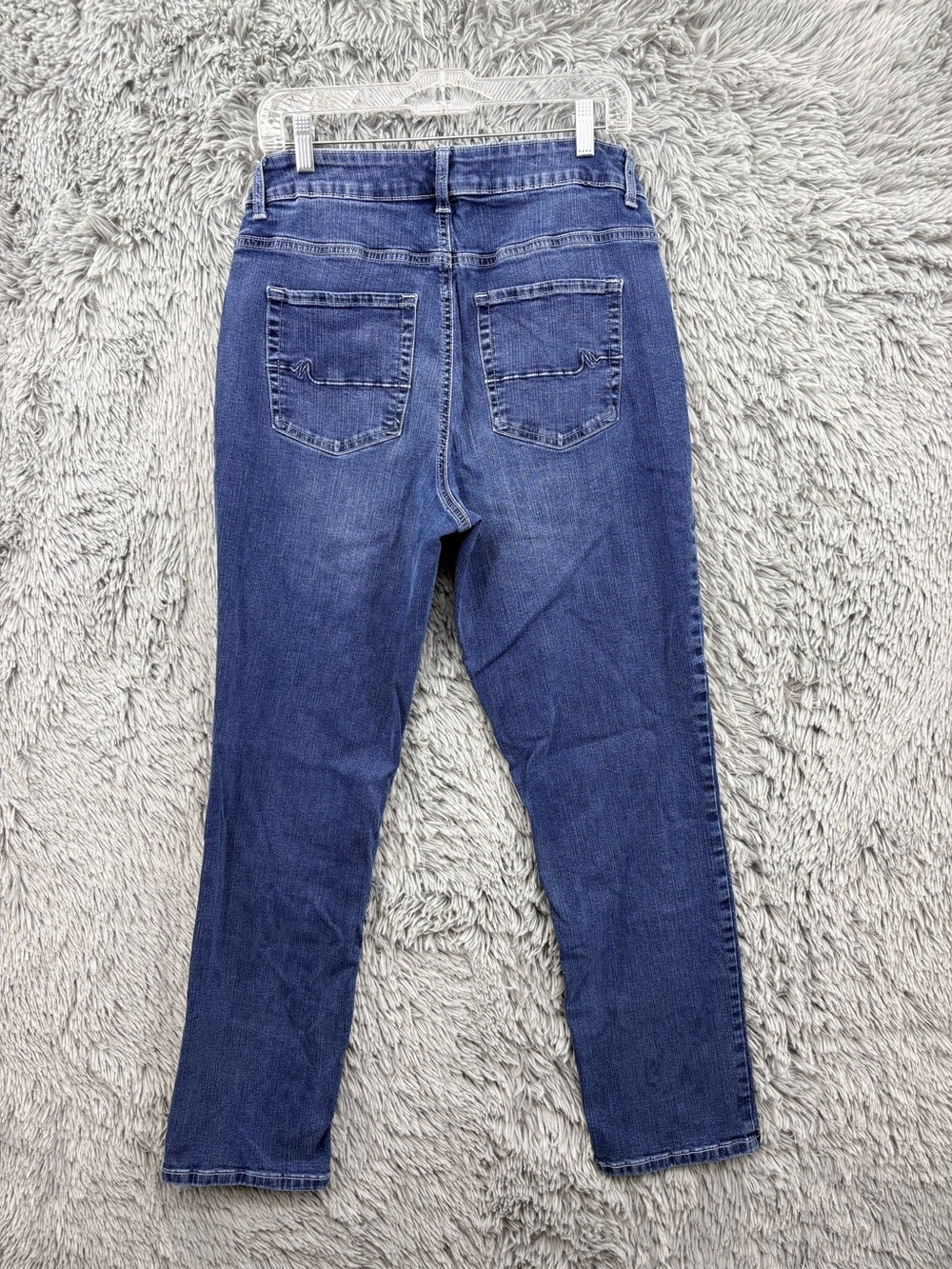 Maurices Jeans Womens 14 W Blue High Rise Curvy M Jeans Medium Wash Plus